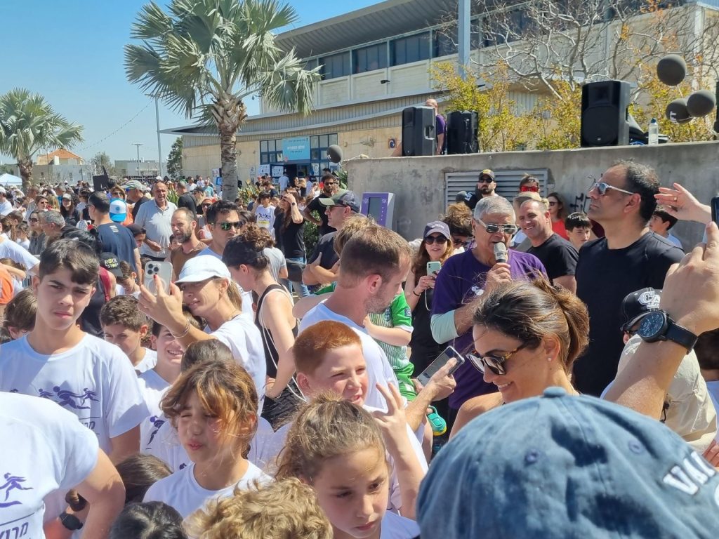 כמו כן התקיים מקצה מיוחד לדיירי אקי"ם אבן יהודה.