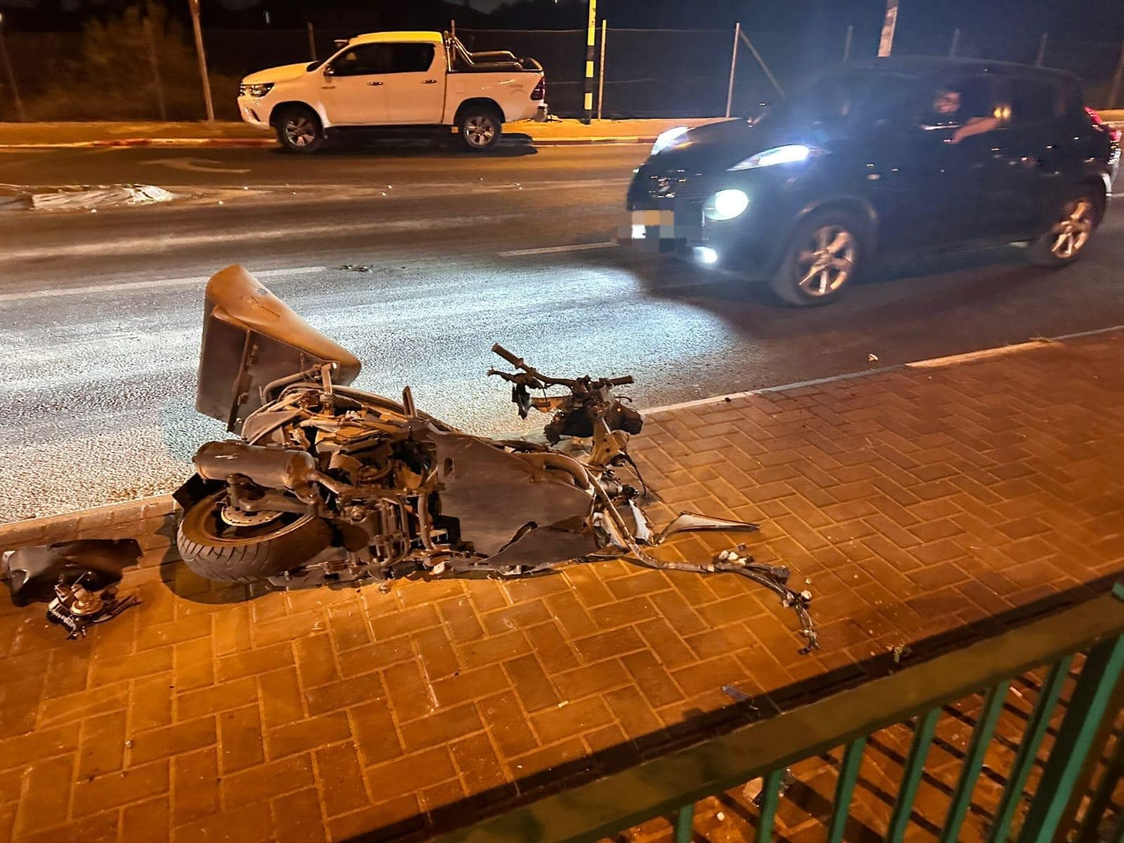 דוברות מד"א: בשעה 21:17 התקבל דיווח במוקד 101 - צילום: תיעוד מבצעי מד"א