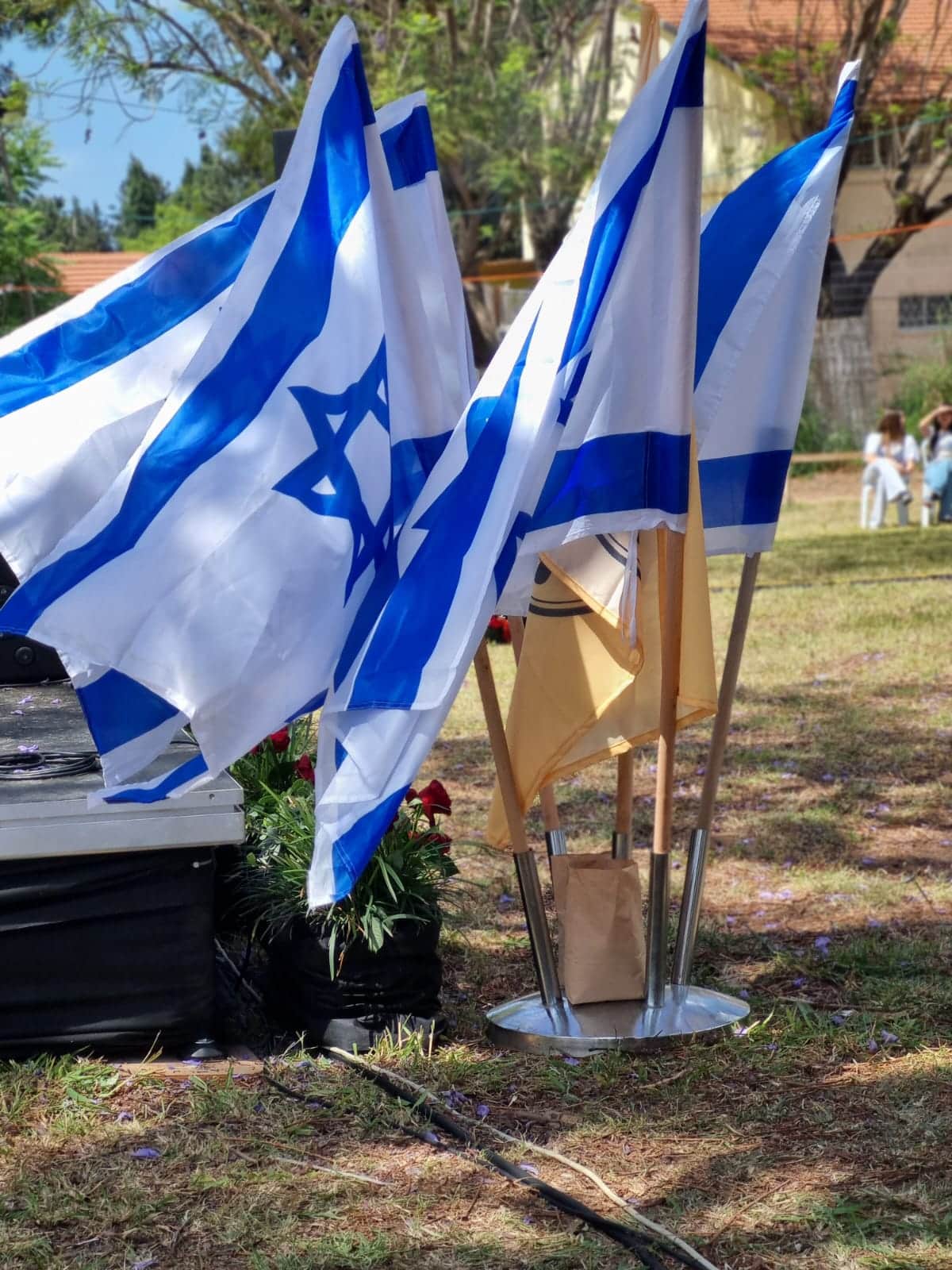 יום הזיכרון בכפר הנוער ותיכון ויצו הדסים צילום:פגי פייקר